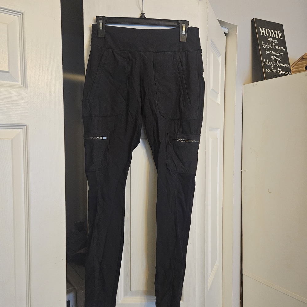 Athleta Black Straight Leg Pants